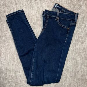 7ForAllMankind Skinny Jeans, Women’s Size 29